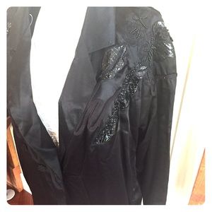 FABULOUS silk vintage embellished blazer